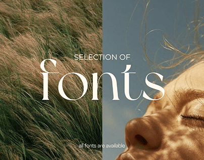 Selection of FONTS