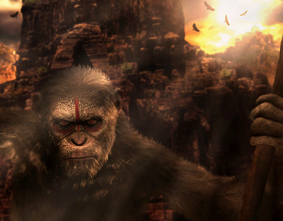 Planet of Apes - Photo Manipulation