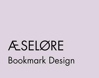 ÆSELØRE | Bookmark Design