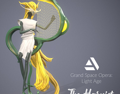The Harpist - Grand Spce Opera: Light Age