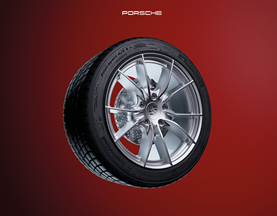 Porsche Rim - Modeling / CGI