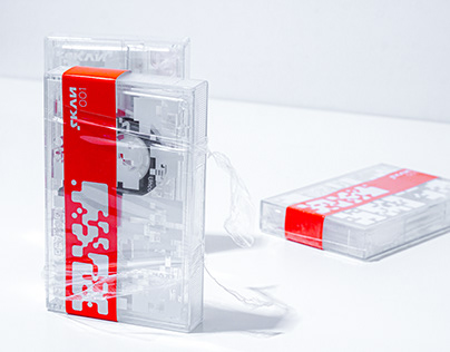 SKAN Records visual ID / Tape packaging