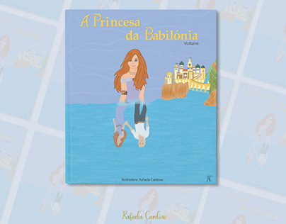 A Princesa da Babilónia | Ilustração de Livro Juvenil