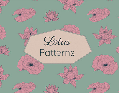 Vintage Lotus Patterns
