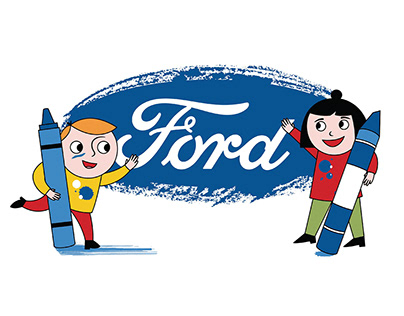 FORD TRUCKS / COLORING BOOK