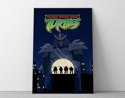 Teenage Mutant Ninja Turtles Poster Design