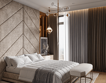 Дизайн Спальной комнаты Визуализация