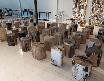 Ubud Petrified Wood Furniture