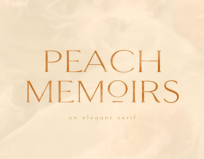 FONT - Peach Memoirs