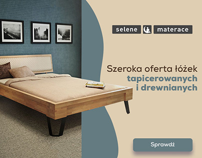 Selene Materace Website Banner Set