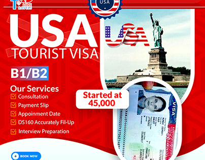 USA Visa Processing Travel Postar