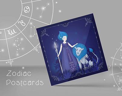 Zodiac Postcards