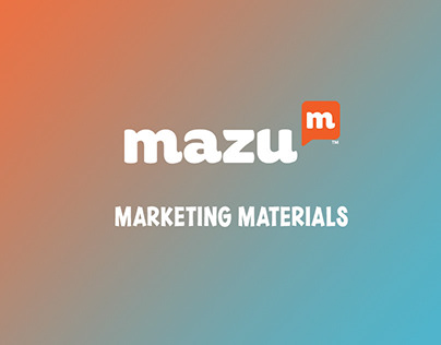 Mazu - Marketing Materials