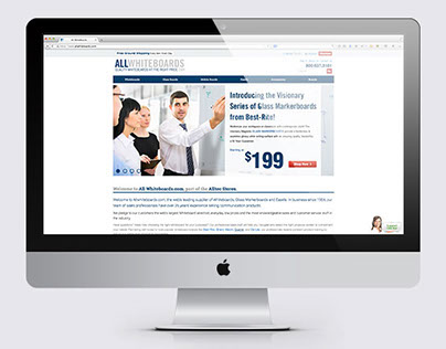 All Whiteboard Ecommerce Website