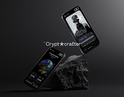 Cryptocrafter Mobile App Ui/Ux