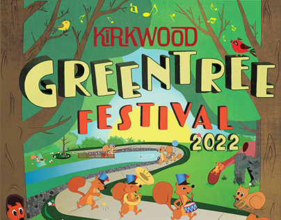Kirkwood Greentree Festival 2022 poster