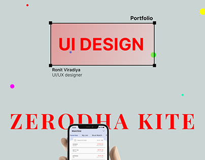 UI Design ZERODHA KITE