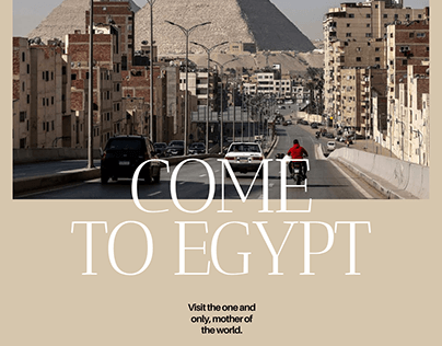 Come to Egypt Advertisement (school project)