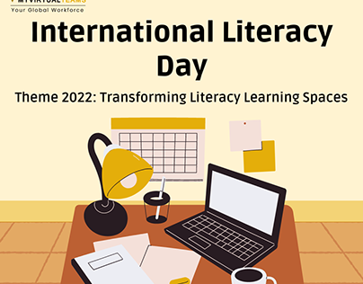 "Happy International Literacy Day" 📚✒