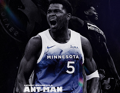 Ant Man 🐜 - Basketball Poster Design