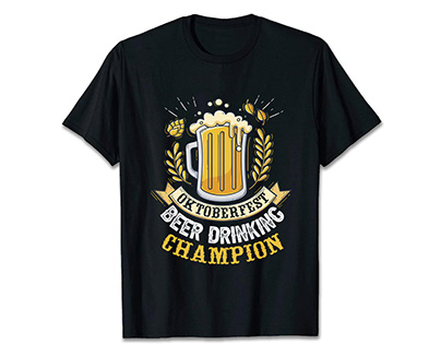 Oktoberfest T-shirt design, Custom T-shirt Design