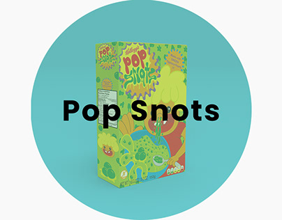 Pop Snots - Cereal box
