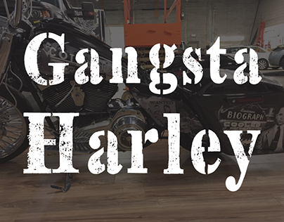 Gangsta Harley Wrap