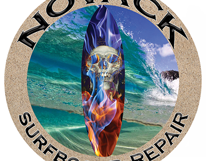 Logo to Surfboard repair Professional.