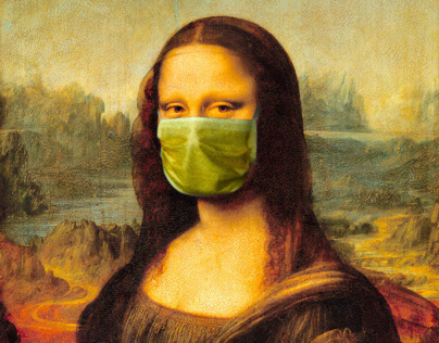 Mona Lisa x Covid19