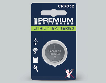 Packaging Design for Premium Batteries Brand
