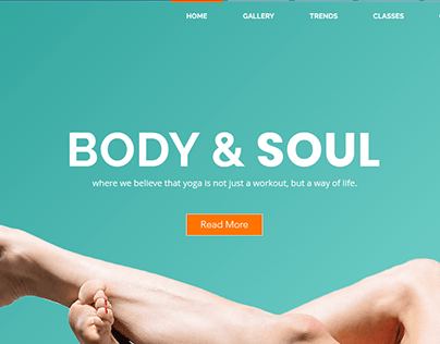 A Yoga Website