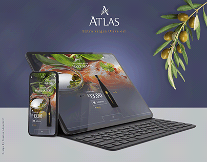 Atlas Extra Virgin Olive Oil - Website