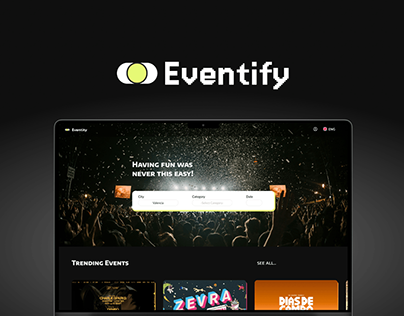 Project thumbnail - Eventify | Web Design