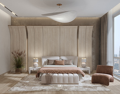 Project thumbnail - Salmon Bedroom Design at Dubai, UAE.