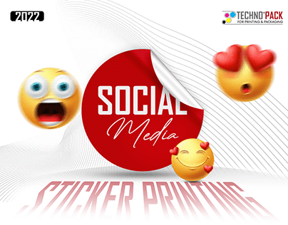 Techno Pack - Sticker Printing Social Media
