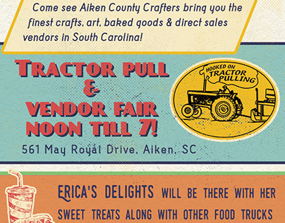 Aiken County Crafters Social Media Event Promo Graphics