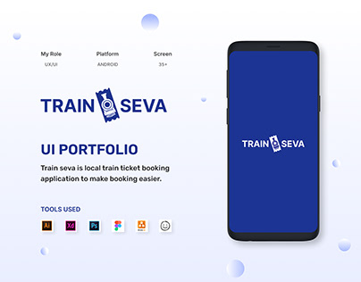 TRAIN SEVA (UI Design).