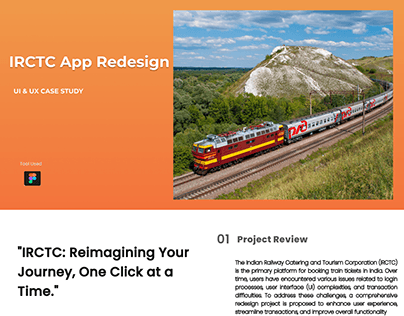 Redesign of IRCTC App