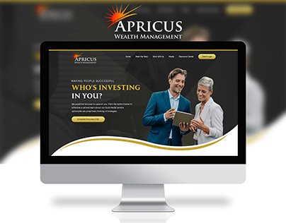 Website Design for our Investment Advisor Brand