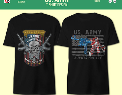 US ARMY t shirt design
