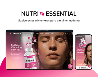 Nutri Essencial: E-commerce de Suplementos Femininos