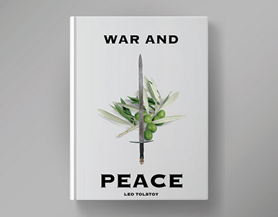 Conceptual Book Covers for War and Peace -Leo Tolstoy