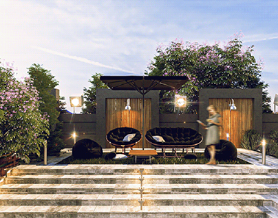 Landscape Design | Modern Villa Exterior