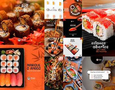 Social Media - Sushi bar
