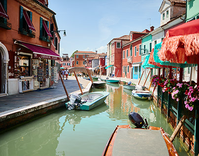 Burano - Island in Venice, Italy