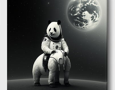 PROJET IA / CADRE / PANDA X CHEVAL IN SPACE