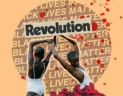 Black lives matter collage