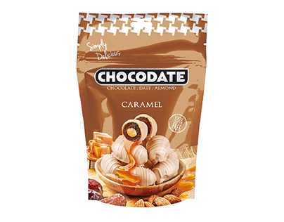 Chocodate Caramel - 90gm, Rich Silky Chocolate