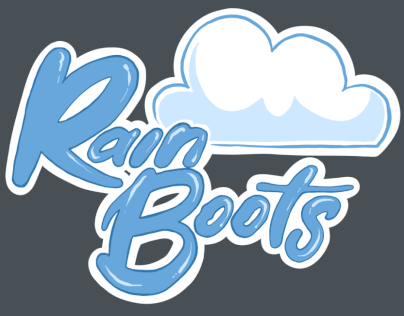 Rainboots Animated Logo