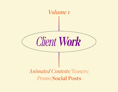 Client Work - Volume 1